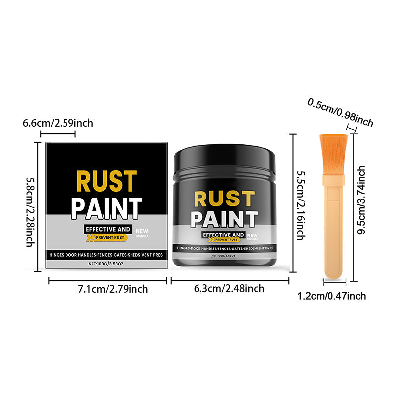 Anti-Rust Metal Paint – 100g, Fast-Drying & Waterproof Protective Coating
