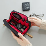 Padded Cosmetic Bag – Nylon Foam Lining, Spacious Main Compartment & 4 Colors