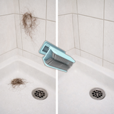 Silicone Shower Hair Catcher – 3M Adhesive, 10×8cm & Reusable 2-Pack