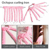 Heatless Curling Headband – Satin, Overnight Curls & 2 Hair Ties
