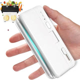 Mini Bag Sealer – USB Rechargeable, Built-In Cutter & Compact Design