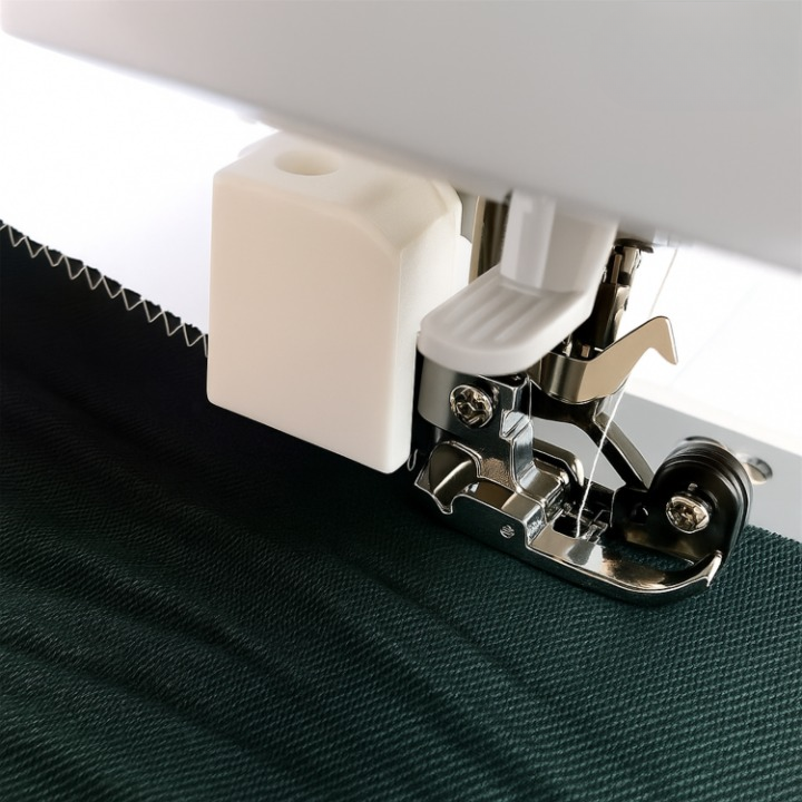 Side-Cutter Sewing Machine Presser Foot – Metal, Low-Shank, Overlock Edge Finish