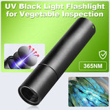 365nm UV Flashlight – 10W LED, 50m Range for Food & Hygiene Inspection