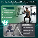 Gewichtete Trainingsseile für Ganzkörper-Workout – Effektives Fitness-Equipment für Zuhause