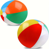 Inflatable Beach Ball – 22cm, Durable PVC & Multicolor for Pool
