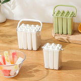 Ice Stick Mold Set – Flexible Silicone, Fits Bottles, 6 or 12 Sticks with Storage Box