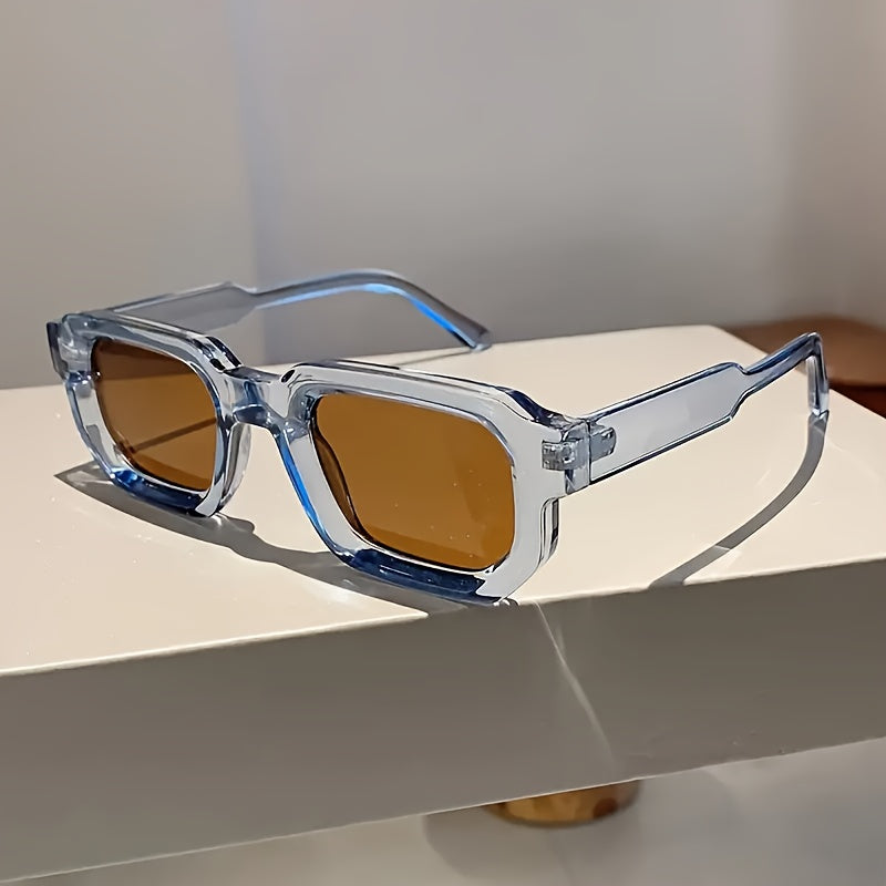 Retro Square Sunglasses – Polycarbonate, UV Protection & Unisex