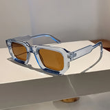 Retro Square Sunglasses – Polycarbonate, UV Protection & Unisex