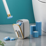 Disposable Toilet Brush – Wall-Mounted, Antibacterial Heads & 3 Scents