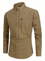 Jules – Plaid Men's Shirt with Comfortable Fit