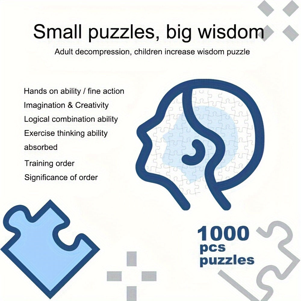 1000-Piece Round Zodiac Puzzle - ZodiacDreams