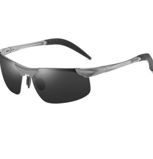 Photochromic Sunglasses – UV400 Polarized, Al-Mg Frame & Adjustable Fit