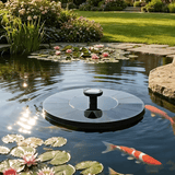 Solar Fountain Pump – Cordless, Interchangeable Nozzles, LED Option