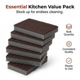 Aluminium Oxide Scouring Sponge – Heavy-Duty, Removable Handle & 5-Pack