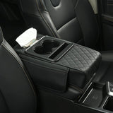 Enhanced Product Title: "Kunstleder Auto Armlehnenauflage mit Getränkehaltern & Ablage - Ergonomisches Design für Komfort und Ordnung" 

This title includes relevant keywords while emphasizing the product's features and benefits, making it more appealing