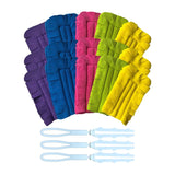 360° Chenille Microfiber Duster – Washable, Wet & Dry, 5 Refills with Handle