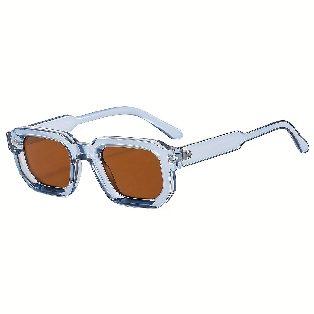 Retro Square Sunglasses – Polycarbonate, UV Protection & Unisex