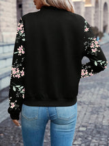 Thea™ Floral Print Jacket - Trendy Women's Outerwear for Stylish Spring & Summer Looks