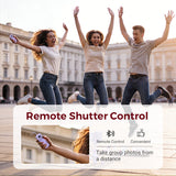 Bluetooth Smartphone Grip with Remote Shutter – Stabilize Your Shots for Blur-Free Photos