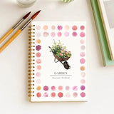 Watercolor Paint Set with Workbook – 16 Colors, Round Brush & 12 Bird Motifs