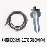 Drain Cleaning Spiral – Manganese Steel, Drill Adapter for 1-3m Pipes