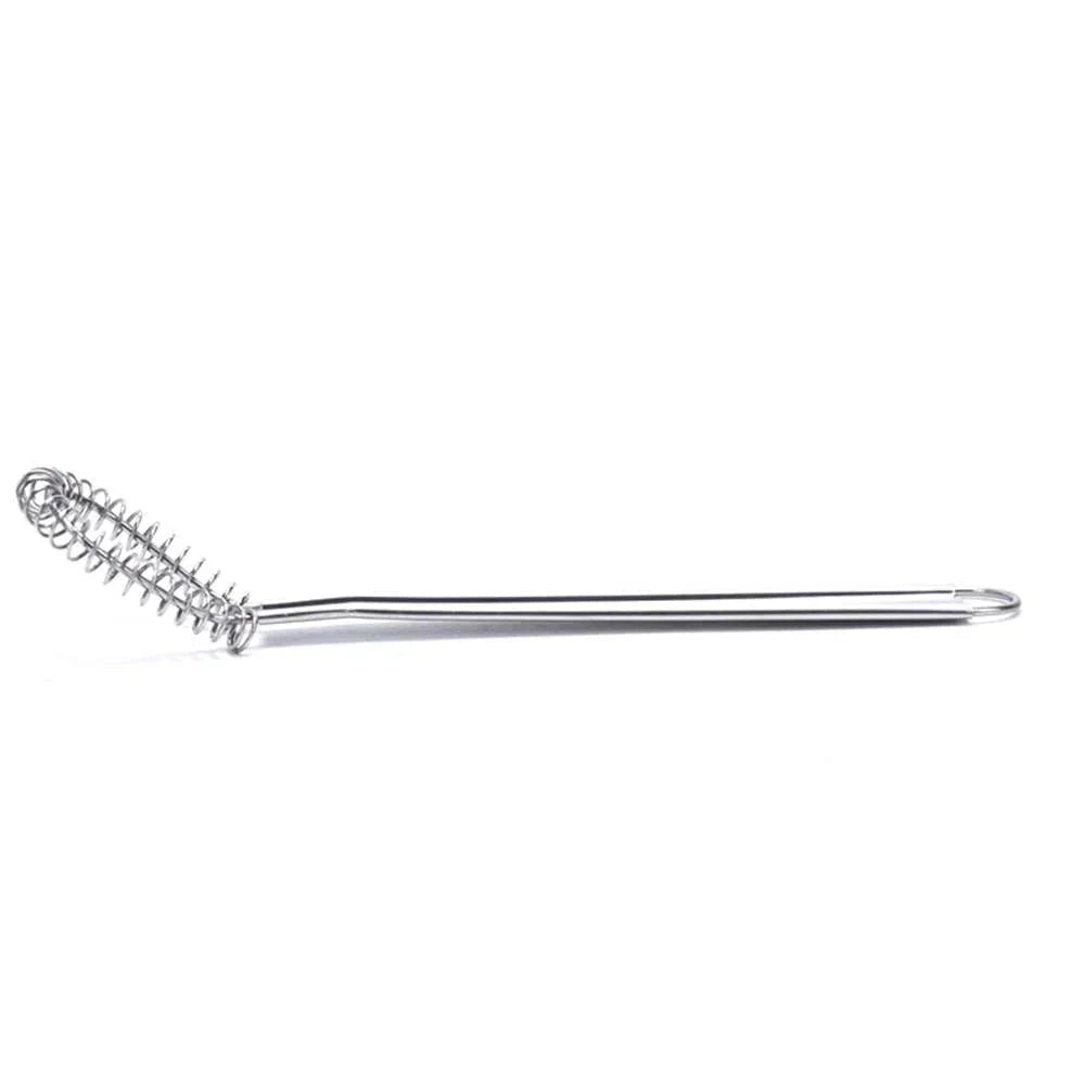 Stainless Steel Spring Whisk – Coil Spring Mechanism, Lump-Free Sauces & Easy Clean