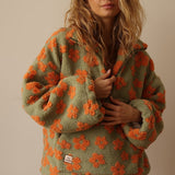Cozy Daisy Bloom Fleece Blanket – Soft, Warm, and Stylish for Home Comfort