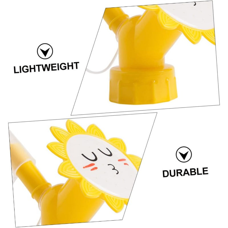 Sunflower Bottle Watering Spouts – 6-Pack, Plastic & Universal Bottle Fit
