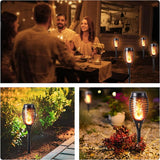 Solar Garden Torch Light – Flickering Flame Effect, IP65 & Dusk-to-Dawn