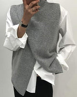 Enhanced Product Title: Krista™ Asymmetrical Hem Knit Top - Stylish & Comfortable Lockeres Stricktop for Everyday Wear

This optimized title includes relevant keywords while maintaining clarity and appeal for potential buyers.