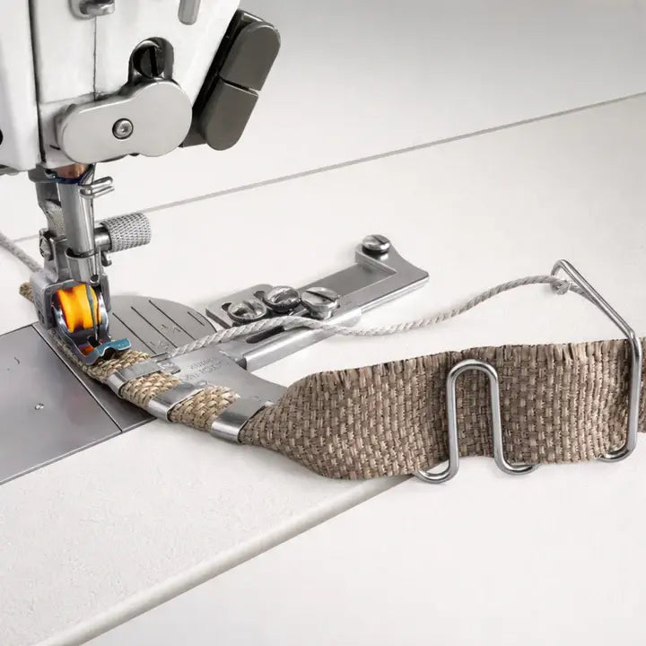 Industrial Sewing Machine Double Fold Binder Tape Folder - Adjustable 20-36 mm Width