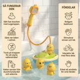 Bath Toy Boat with Shower Head – Motorized Sprayer, Squirt Ducks & Water Play