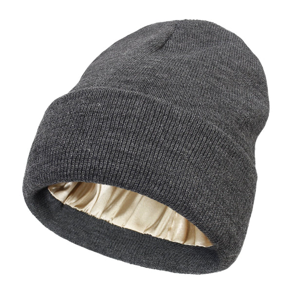 Noor – Winter Beanie with Silk Lining