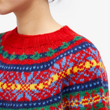 Vintage Carlotta™ Women's Pullover Sweater - Cozy Knit, Classic Style, Perfect for Layering