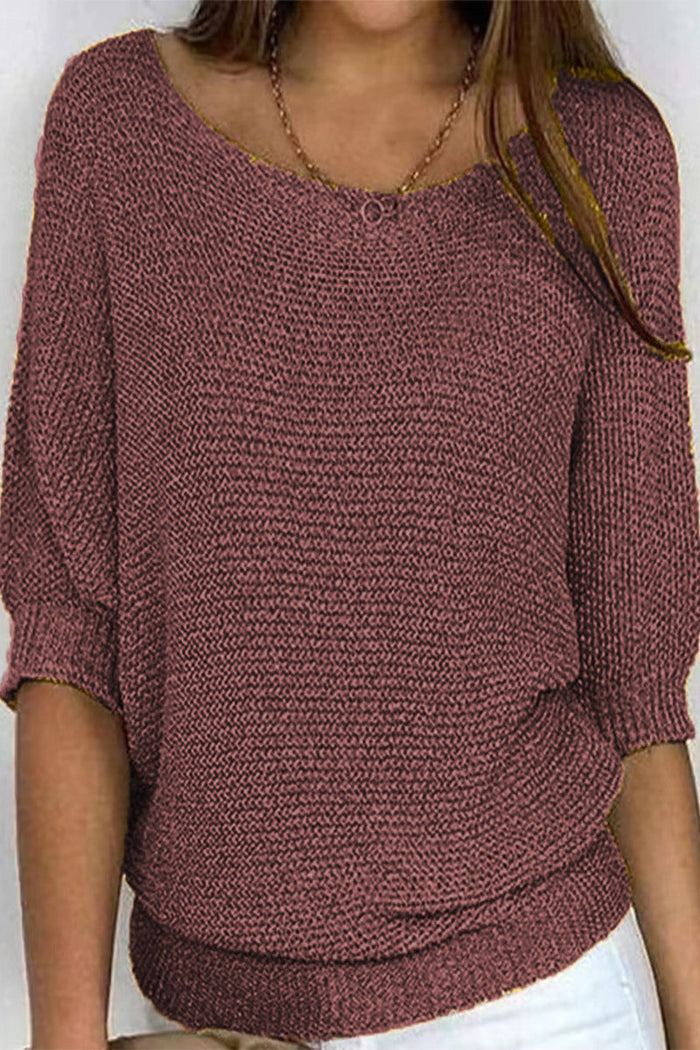 Batwing Sleeve Women's Sweater with Loose Fit – Mira - 4