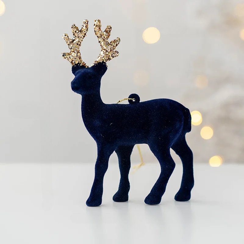 Sparkling Deer Ornament – Luxury Christmas Reindeer Decoration
