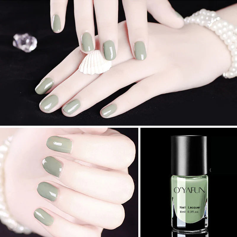 Peel-Off Nail Polish – Water-Based Formula, 9 ml & 17 Shades