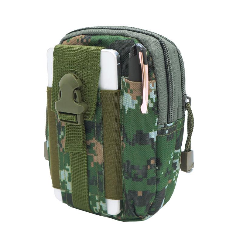 Tactical Waist Bag – Water-Resistant Nylon, MOLLE System & Belt Loop