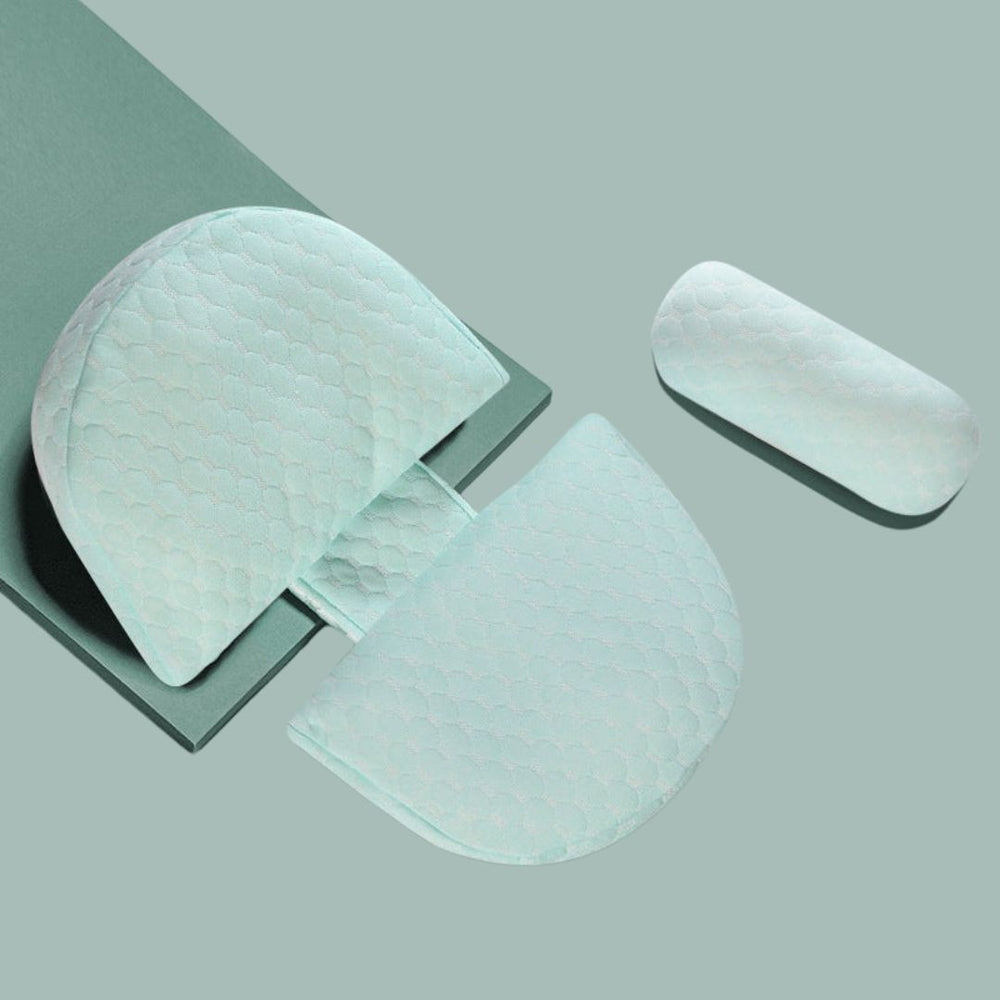 H-Shape Pregnancy Pillow – 120×60cm, Breathable Hypoallergenic & Convertible Nursing Support