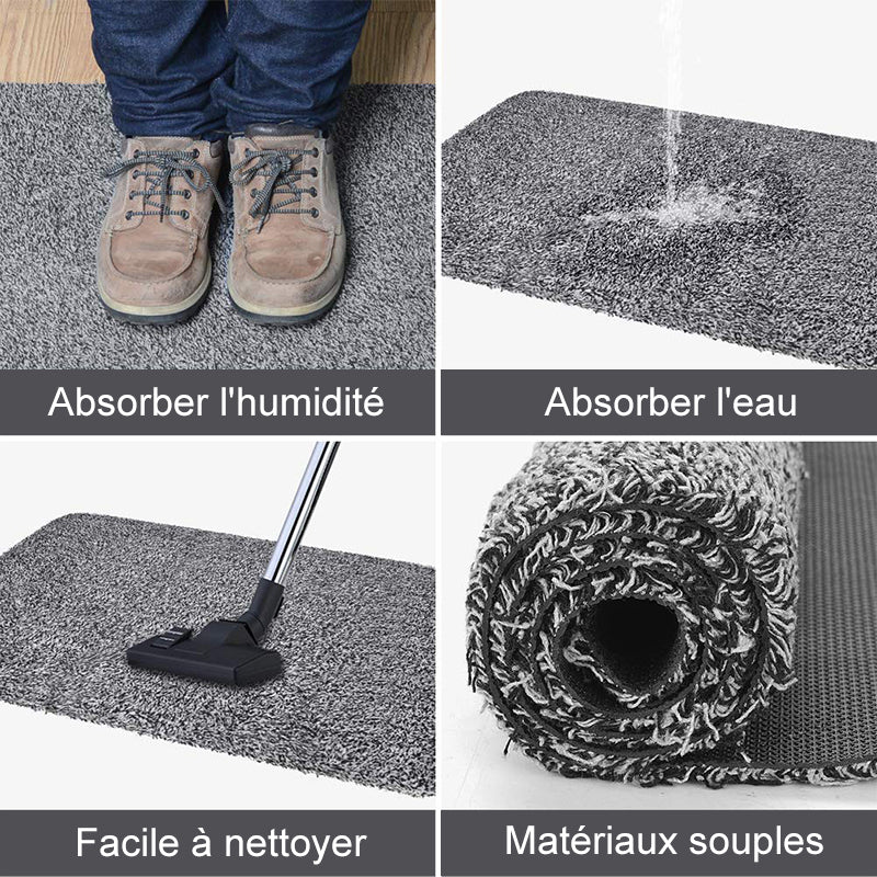 Ultra-Absorbent Door Mat – Nano-Tech, 70×45cm, Non-Slip Rubber Base & Machine Washable