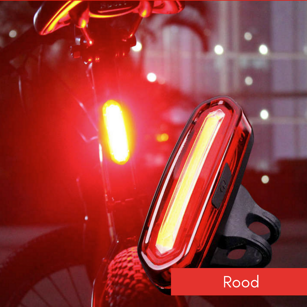USB Rechargeable Bicycle LED Tail Light – Wide Angle Visibility for Enhanced Safety