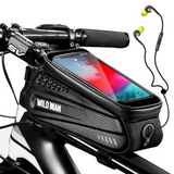 Optimized Product Title: "Wasserdichte Fahrrad-Rahmentasche mit Handy-Fenster – Hardcase für sicheres Smartphone-Management" 

This title includes relevant keywords for better visibility in Google Shopping while clearly describing the product's features.