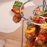 Optimized Product Title: "Heißluftfritteusen Grillaufsatz mit Spießen – Perfekter Zubehör für knusprige Grillgerichte" 

This title includes relevant keywords for better visibility and highlights the product's benefits.