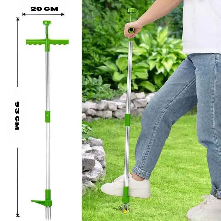 Ergonomischer Unkrautstecher mit Fußpedal – Rückenfreundliches Gartenwerkzeug für müheloses Unkrautentfernen