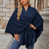Enhanced Product Title: "Lia™ Stylish Schicker Poncho - Trendy Women's Outerwear for All Seasons" 

This title includes keywords that potential customers might search for, such as "stylish," "trendy," and "women's outerwear," while still highlighting the