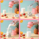 Optimized Product Title: **Tragbarer Mixbecher für Smoothies – Schnelle Zubereitung Frischer Getränke in Sekunden | Ideal für Unterwegs** 

This title includes relevant keywords, highlights the product's benefits, and emphasizes its portability, making it