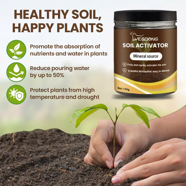 Optimized Product Title: "Bodenaktivator-Pulver – Kalium-Mineral-Komplex für alle Bodenarten | Optimale Bodenverbesserung & Nährstoffversorgung" 

This title includes relevant keywords while highlighting the product's benefits, making it more appealing fo
