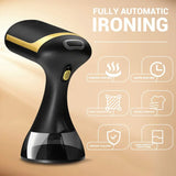 Handheld Garment Steamer – 1500W, 30-Second Heat-Up & 200ml Water Tank