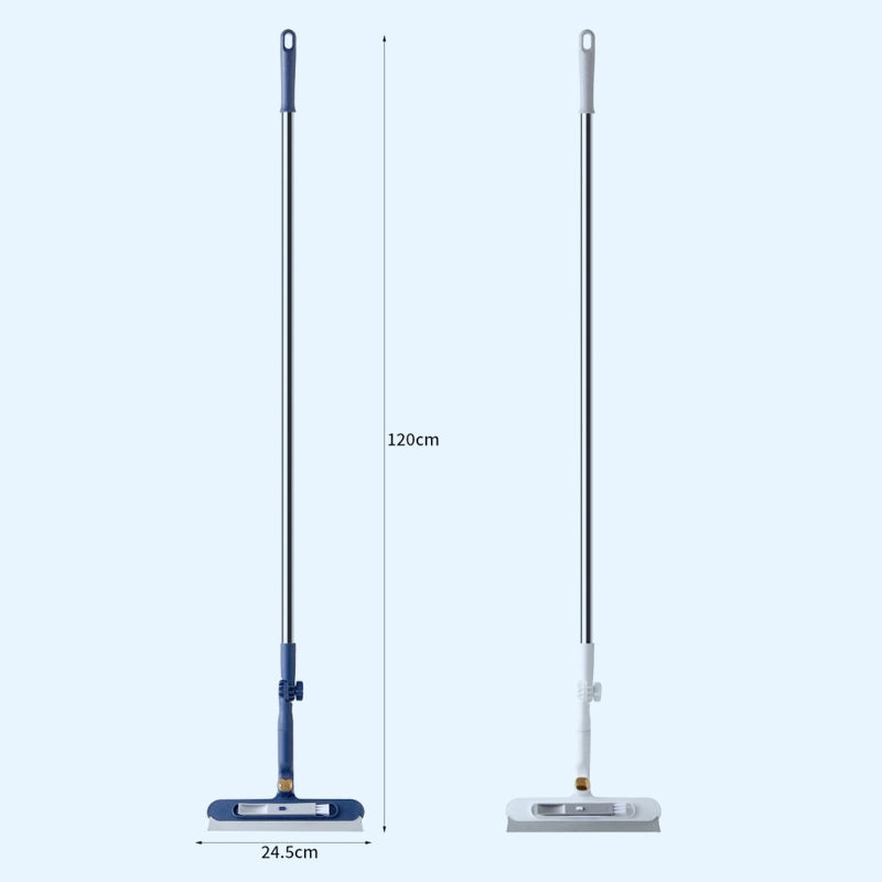 Telescopic Window Cleaner – Squeegee & Sponge, Extends to 120cm for Streak-Free Reach