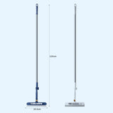 Telescopic High-Rise Window Cleaner – Double-Sided Squeegee, 120cm Reach & Sponge Wiper